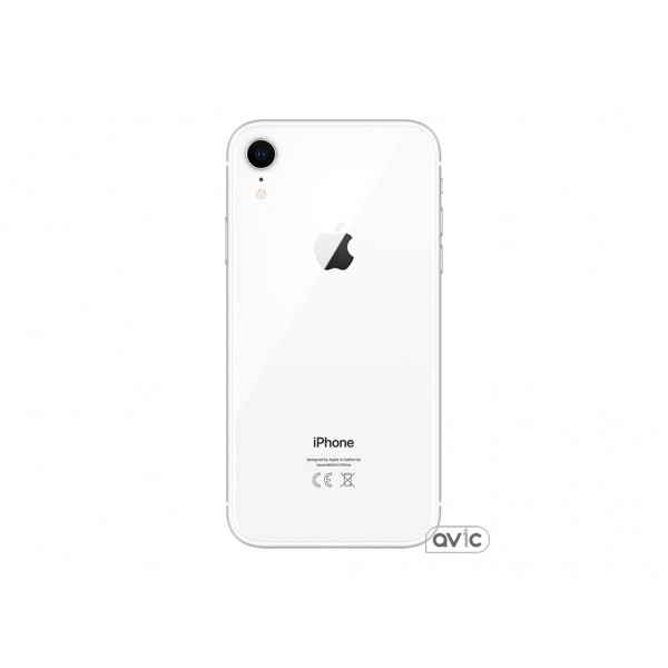 Смартфон Apple iPhone XR Dual Sim 64GB White (MT132)