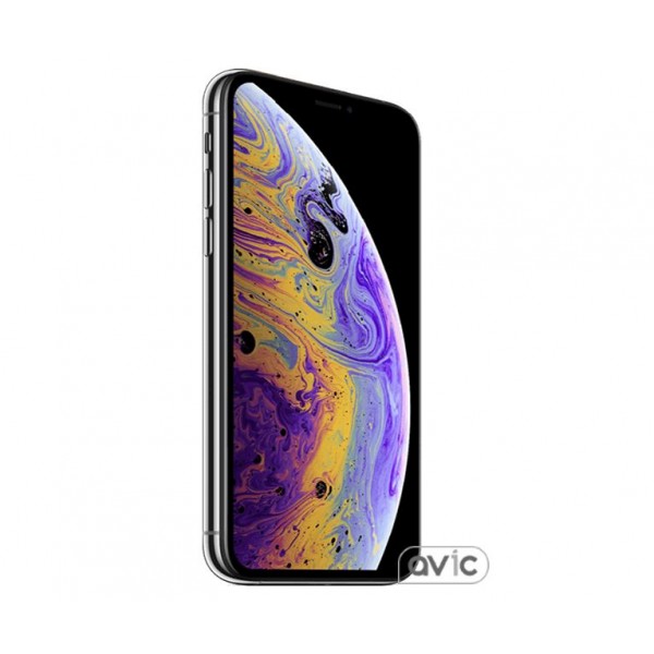 Смартфон Apple iPhone XS Max Dual Sim 64GB Silver (MT722)