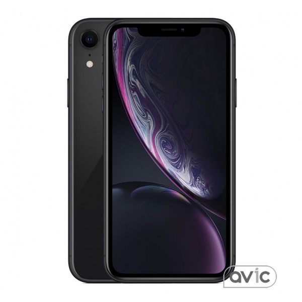 Смартфон Apple iPhone XR Dual Sim 64GB Black (MT122)