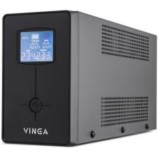 ИБП Vinga LCD 2000VA metall case (VPC-2000M)