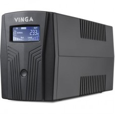 ИБП Vinga LCD 600VA plastic case (VPC-600P)