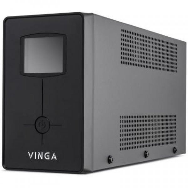 ИБП Vinga LCD 800VA metal case (VPC-800M)