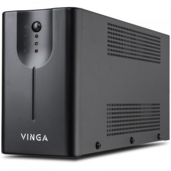 ИБП Vinga LED 600VA metal case with USB+RJ45 (VPE-600MU)