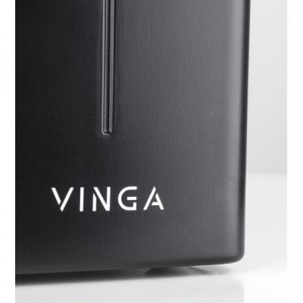 ИБП Vinga LED 600VA metal case (VPE-600M)