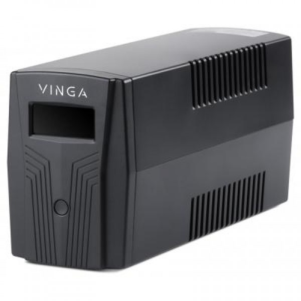 ИБП Vinga LCD 1200VA plastic case with USB+RJ45 (VPC-1200PU)