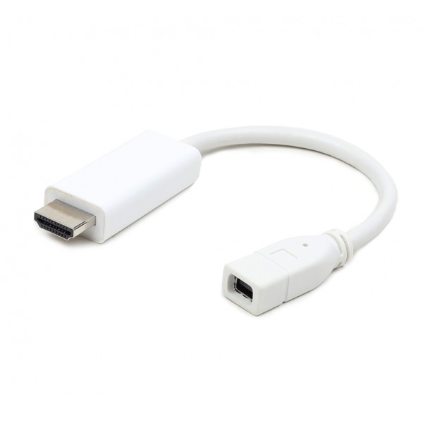 Адаптер Cablexpert (A-mDPF-HDMIM-001-W) MiniDisplayPort-HDMI