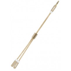 Кабель Baseus AUX Audio 26 cm (Gold)