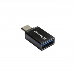 Адаптер Grand-X USB Type-C(BM)-USB 3.0(AF) Black (AD-112)