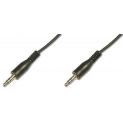 Кабель мультимедийный Jack 3.5mm M/Jack 3.5mm M 1.5m DIGITUS (AK-510100-015-S)