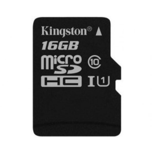 Карта памяти Kingston 16 GB microSDHC Class 10 UHS-I SDC10G2/16GBSP