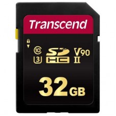 Карта памяти Transcend 32GB SDHC class 10 UHS-II U3 V30 MLC (TS32GSDC700S)