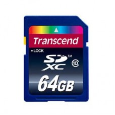 Карта памяти Transcend 64Gb SDXC class 10 (TS64GSDXC10)