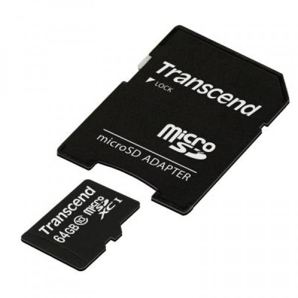 Карта памяти Transcend 64GB microSDXC Class 10 (TS64GUSDXC10)