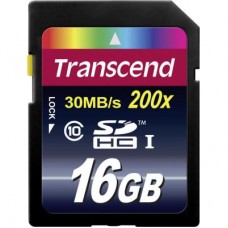 Карта памяти Transcend 16Gb SDHC class 10 (TS16GSDHC10)