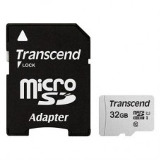 Карта памяти Transcend 32GB microSDHC class 10 UHS-I U1 (TS32GUSD300S-A)