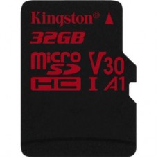 Карта памяти Kingston 32GB microSDHC class 10 UHS-I U3 (SDCR/32GBSP)