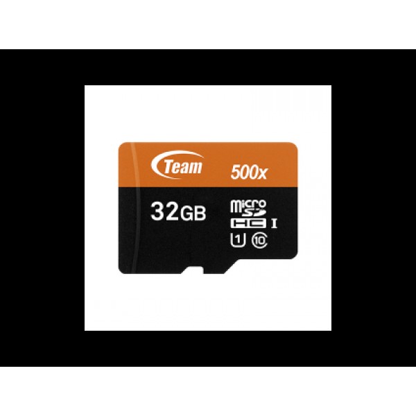 Карта памяти TEAM 32 GB microSDHC UHS-I + SD Adapter TUSDH32GUHS03