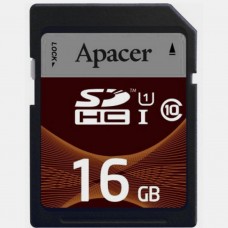 Карта памяти Apacer 16GB SDHC UHS-I Class10 RP (AP16GSDHC10U1-R)