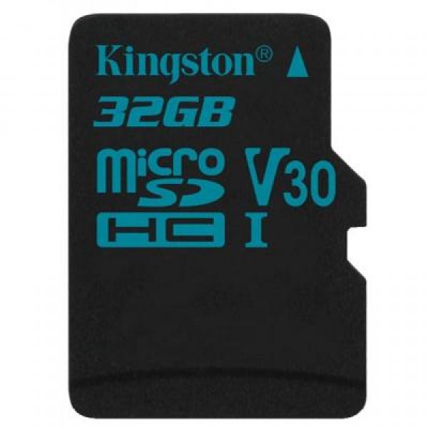 Карта памяти Kingston 32GB microSDHC class 10 UHS-I U3 Canvas Go (SDCG2/32GB)