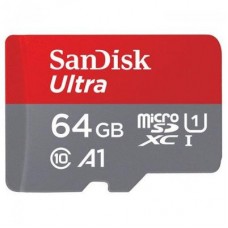 Карта памяти SanDisk 64GB microSDXC class 10 UHS-I A1 Ultra (SDSQUAR-064G-GN6TA)