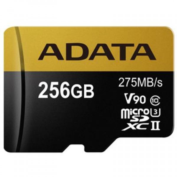 Карта памяти ADATA 256GB microSD class 10 UHS-II U3 (AUSDX256GUII3CL10-CA1)