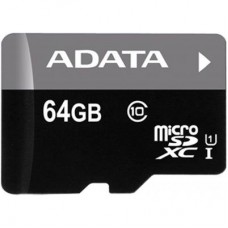 Карта памяти ADATA 64GB microSD class 10 UHS-I (AUSDX64GUICL10-R)