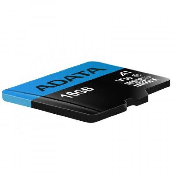 Карта памяти ADATA 16GB microSD class 10 UHS-I A1 Premier (AUSDH16GUICL10A1-R)