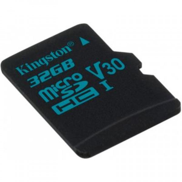 Карта памяти Kingston 32GB microSDHC class 10 UHS-I U3 Canvas Go (SDCG2/32GBSP)