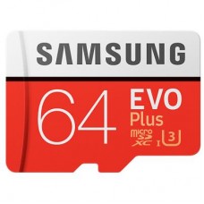 Карта памяти Samsung 64GB microSD class 10 EVO PLUS UHS-I (MB-MC64GA/RU)