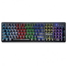 Клавиатура REAL-EL M47 RGB, black