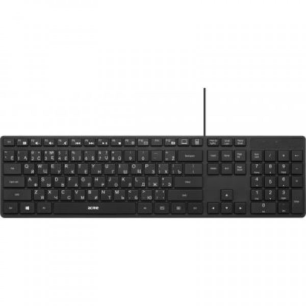 Клавиатура ACME KS07 Slim Keyboard RU, USB (4770070878125)