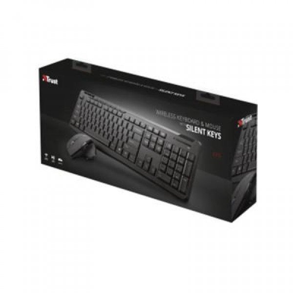 Комплект Trust Evo wireless keyboard with mouse (21383)