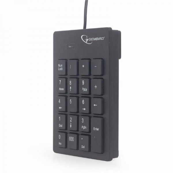 Цифровая клавиатура Gembird KPD-U-01 Black USB