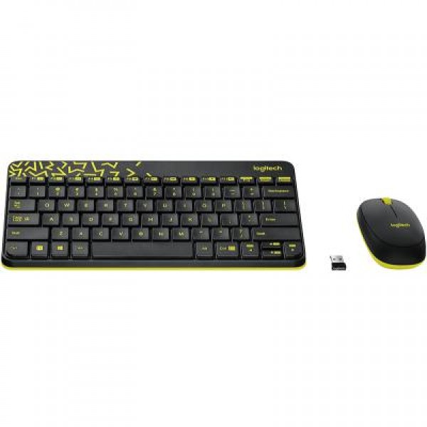 Комплект Logitech Wireless Combo MK240 Ru Black (920-008213)