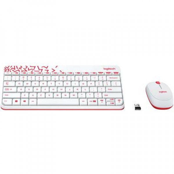 Комплект Logitech Wireless Combo MK240 Ru White (920-008212)