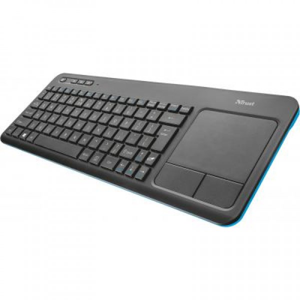 Клавиатура Trust Veza wireless touchpad RU (21469)