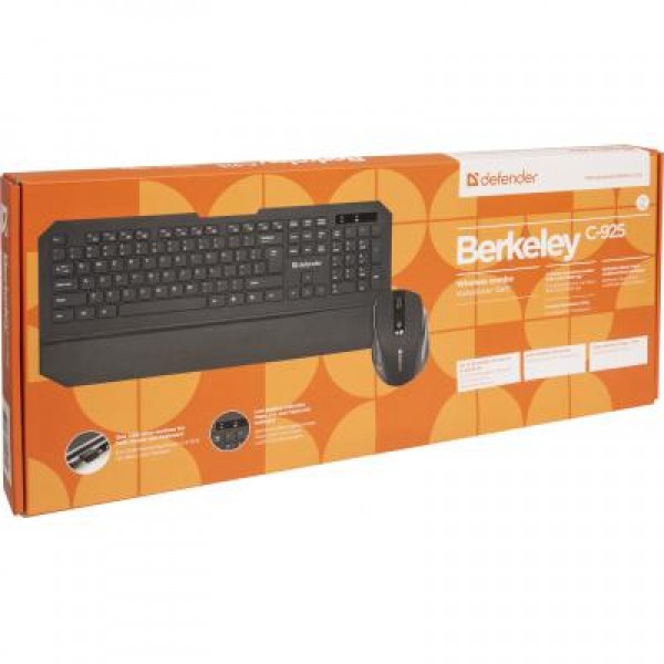 Комплект Defender Berkeley C-925 Wireless kit black (45925)