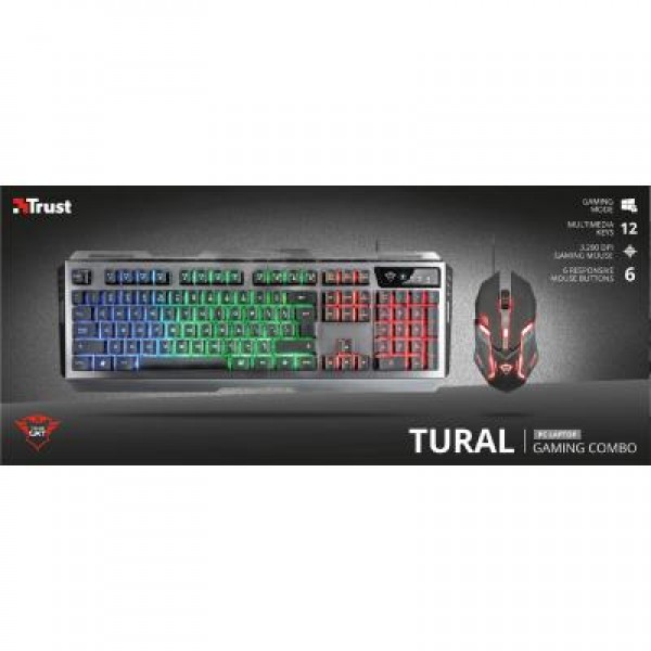 Комплект Trust GXT 845 Tural Gaming Combo (22457)