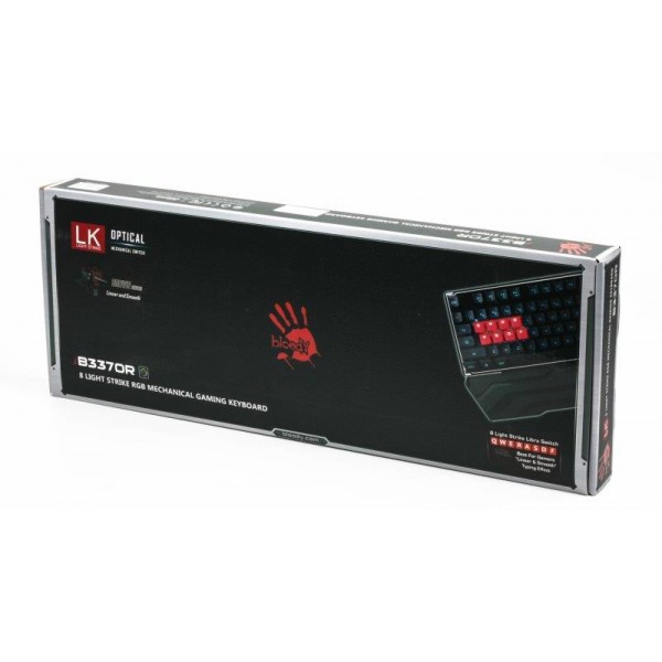 Клавиатура A4Tech B3370R Bloody Black USB