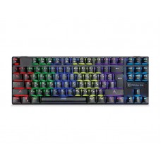 Клавиатура REAL-EL M28 RGB TKL USB черный UAH