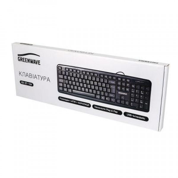 Клавиатура Greenwave KB-ST-104, black (R0014215)