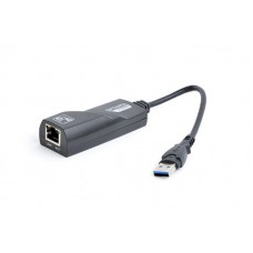 Сетевой адаптер Gembird (NIC-U3-02) USB - Fast Ethernet, черный