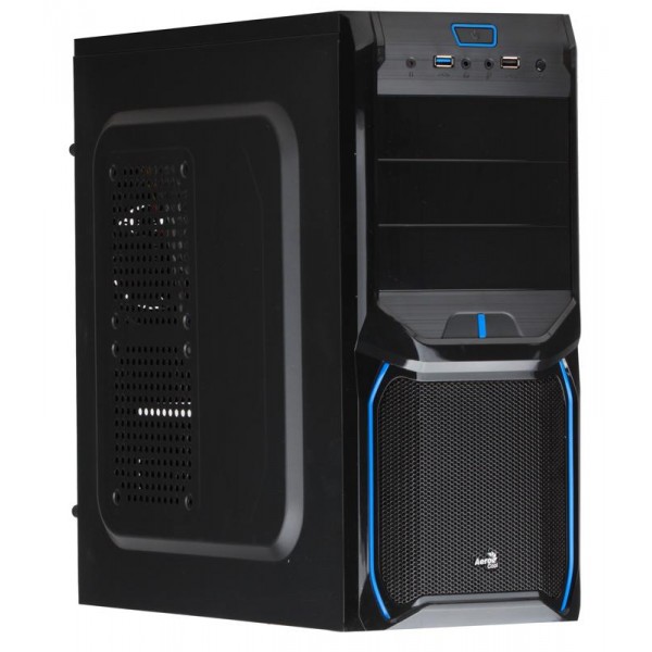 Корпус Aerocool PGS V3 X Advance Evil Blue (ACCX-PV01106.B1) + БП Aerocool VX-550 550W