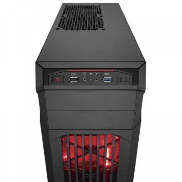 Корпус CORSAIR Carbide Series SPEC-01 RED LED (CC-9011050-WW)