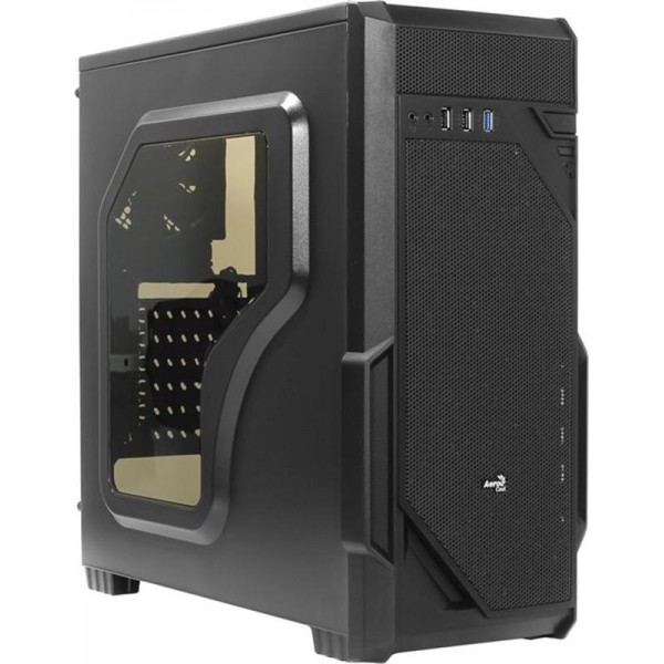 Корпус AeroCool PGS VS-1 Window Black без БП