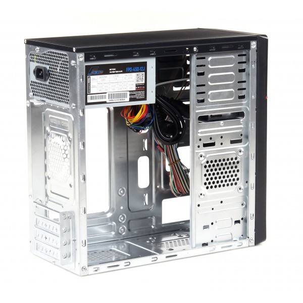 Корпус Frime FC-008B 450W-12cm 2 sata mATX