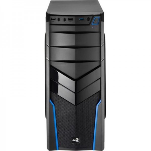 Корпус AeroCool PGS V2 X Blue (ACCX-PV02051.B1) + БП Aerocool VX-550 550W