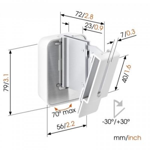 Кронштейн для акустики VOGELS SOUND 3200 White