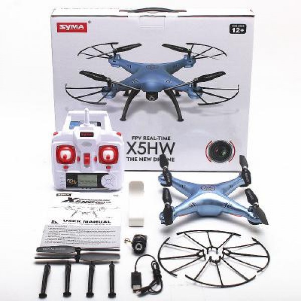 Квадрокоптер Syma X5HW blue