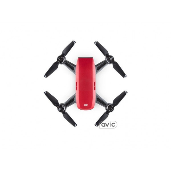 Квадрокоптер DJI Spark Lava Red Fly More Combo (CP.PT.000891)